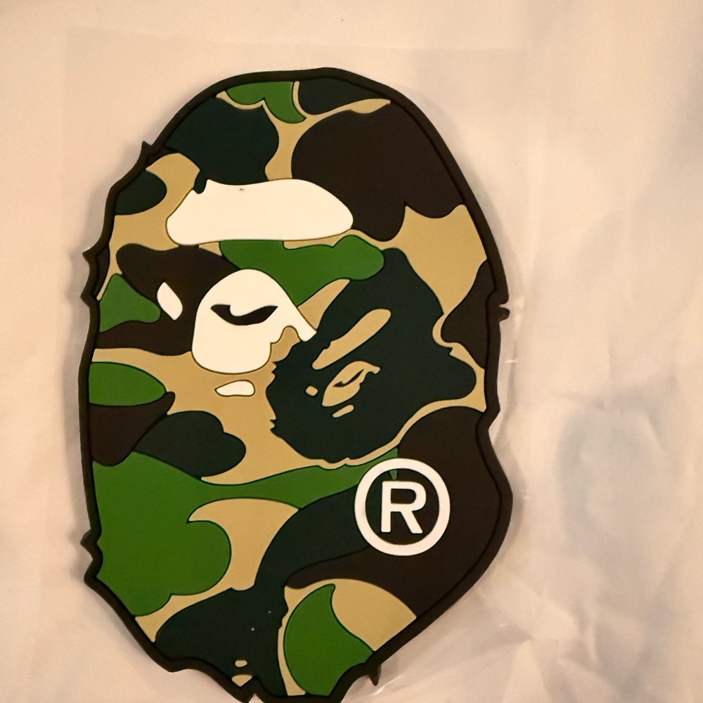 Bape Camo Key Holder - Green, Black, Tan